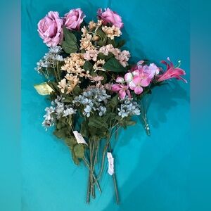 Floral Home Accent Bouquet 13pc bundle